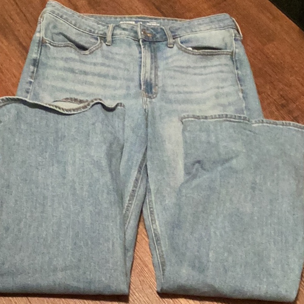 High Rise WoW Wide Leg JEANS by OLD NAVY size 12